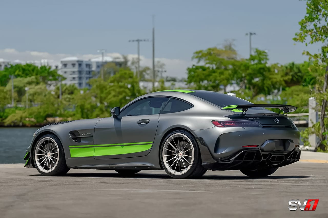 MERCEDES AMG GT R on Savini forged wheels