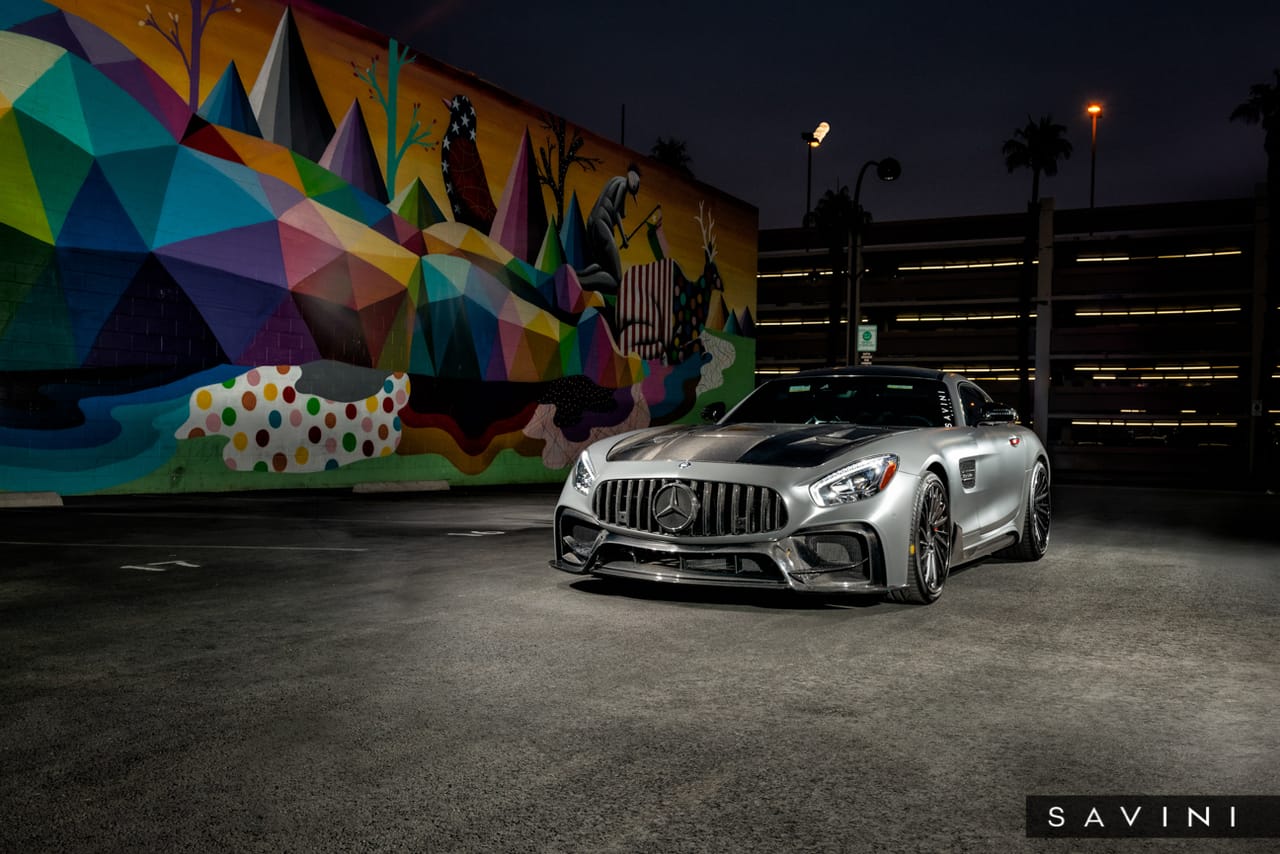 MERCEDES-BENZ GTS on Savini forged wheels