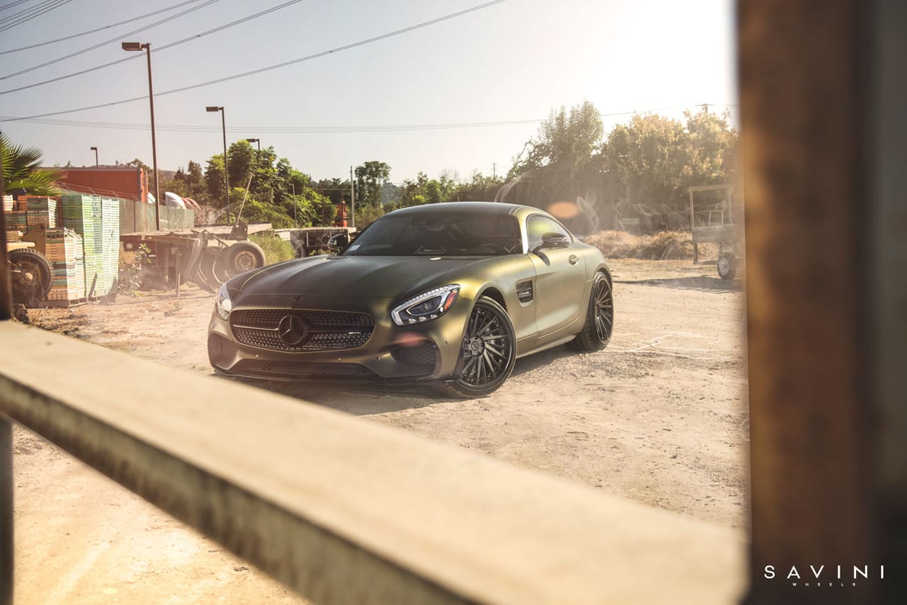 MERCEDES-BENZ GTS on Savini forged wheels