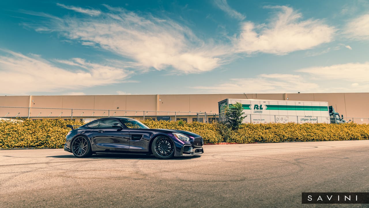 MERCEDES-BENZ GTS on Savini forged wheels