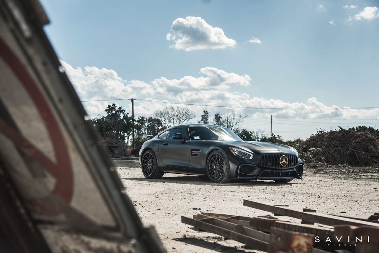 MERCEDES-BENZ GTS on Savini forged wheels
