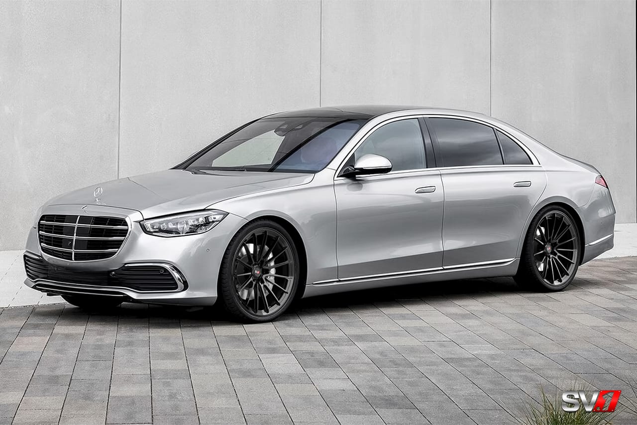 MERCEDES S550 on Savini forged wheels