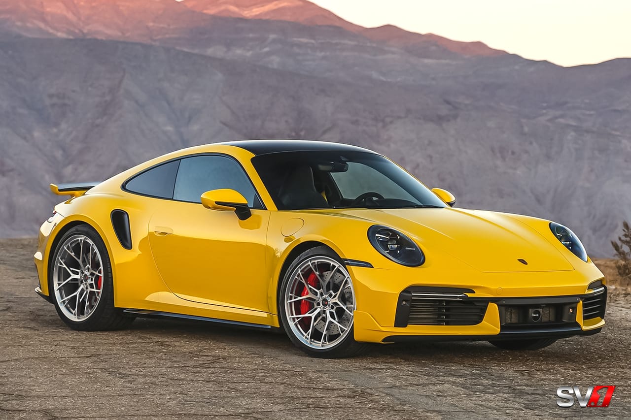 PORSCHE 911 TURBO on Savini forged wheels