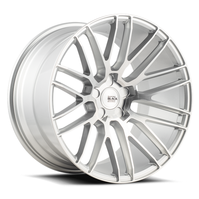 Savini BM13 Brushed Silver wheel