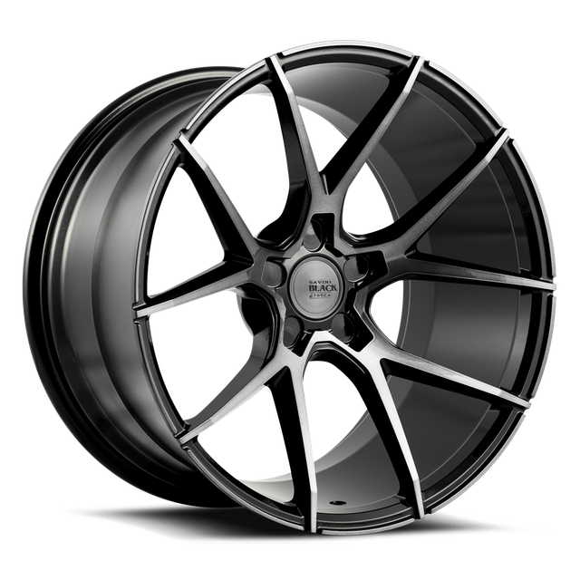 Savini BM14 · gloss black with double dark tint