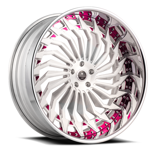 Savini Raffino · chrome with purple accents
