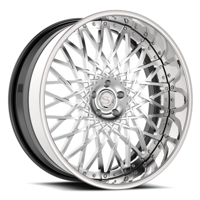 Savini SD-37 · brushed chrome lip