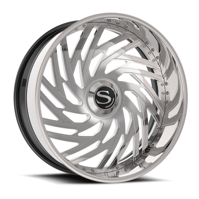 Savini SD-55 · polished with chrome lip