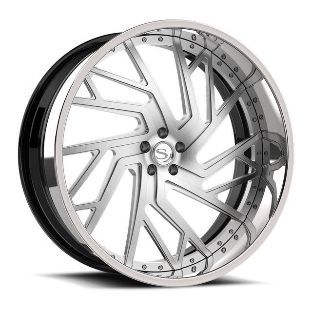 Savini SD-57 · brushed with chrome lip