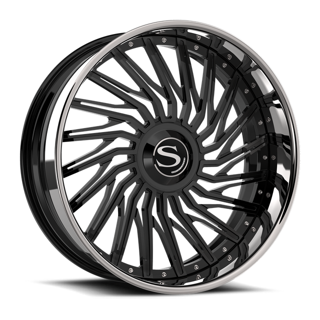 Savini SD-59 · black with chrome lip