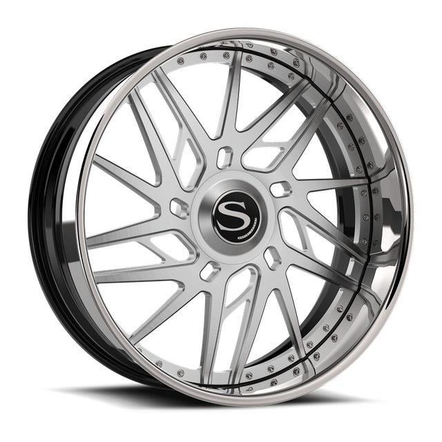 Savini SD-61 · brushed with chrome lip
