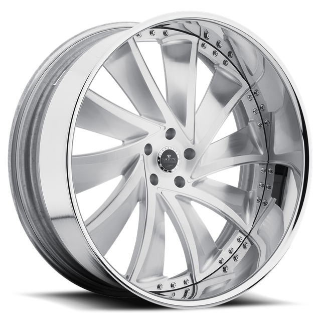 Savini Solaro · brushed chrome lip