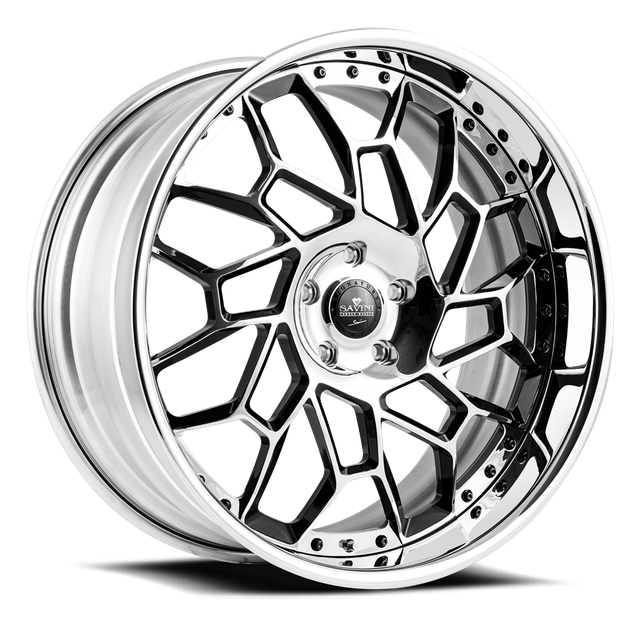 Savini Treviso · chrome with black accents
