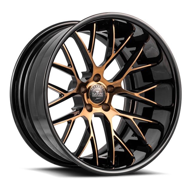 Savini SV65 XC · black with high polish bronze 1000 x · angle 1000