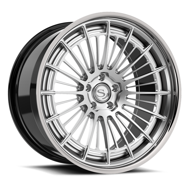 Savini SP-1L · hyperion sp 1 brushed with chrome lip · angle 01