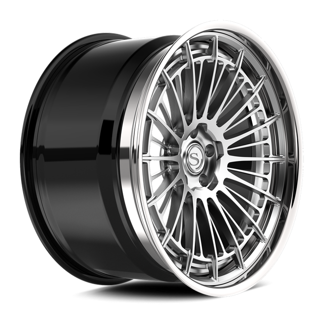 Savini SP-1L · hyperion sp 1 brushed with chrome lip · angle 02