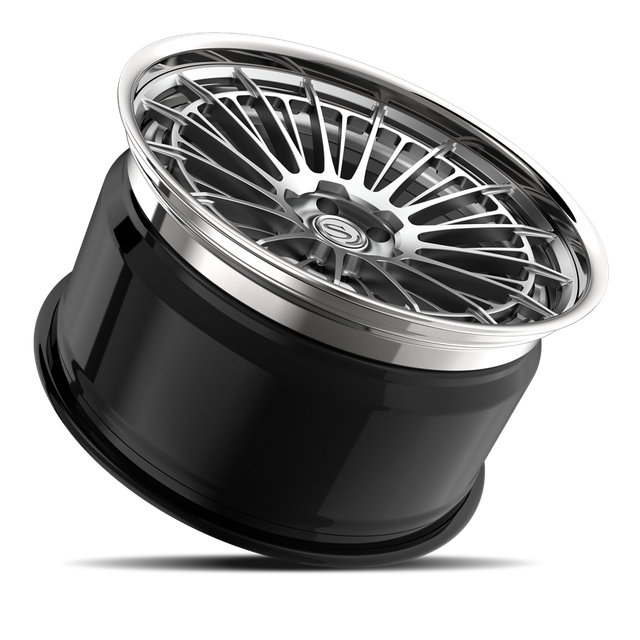 Savini SP-1L · hyperion sp 1 brushed with chrome lip · angle 03
