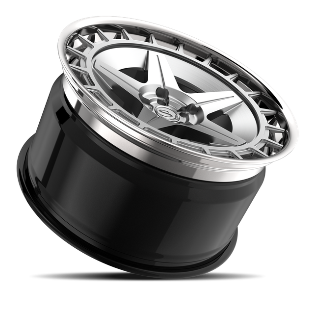 Savini SP-10L · hyperion sp 10 brushed with chrome lip · angle 03