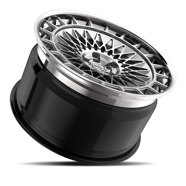 Savini SP-11L · hyperion sp 11 brushed with chrome lip · angle 03