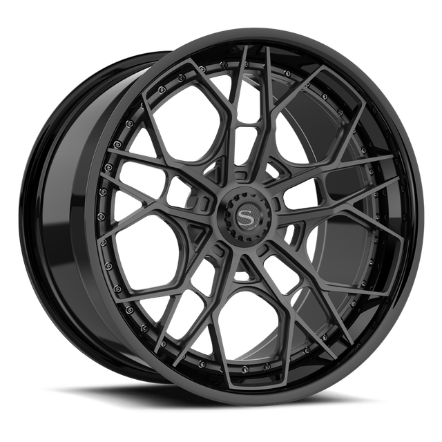 Savini SP-15L · hyperion sp 15 matte gunmetal with black lip · angle 01