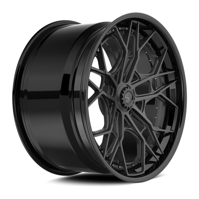 Savini SP-15L · hyperion sp 15 matte gunmetal with black lip · angle 02