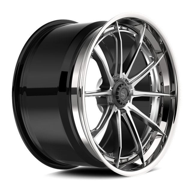 Savini SP-16L · hyperion sp 16 brushed with chrome lip · angle 02