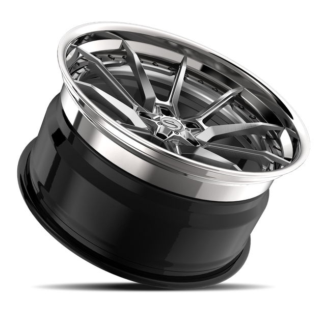 Savini SP-21L · hyperion sp 21 brushed with chrome lip · angle 03