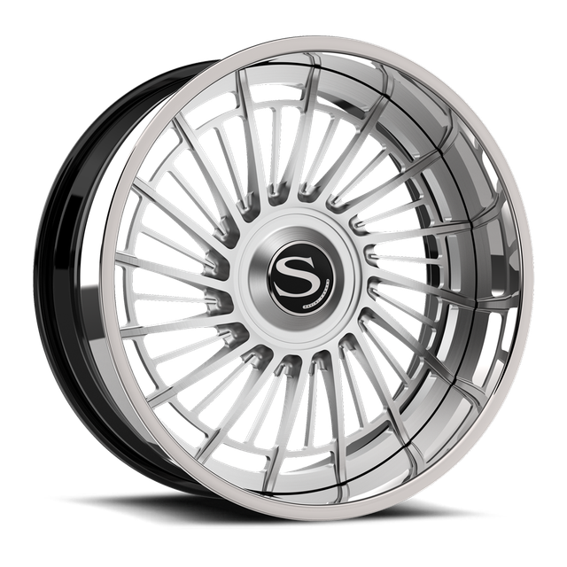 Savini SV94 · hyperion sp 2s brushed with chrome lip · angle 01