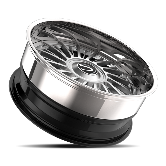 Savini SV94 · hyperion sp 2s brushed with chrome lip · angle 03