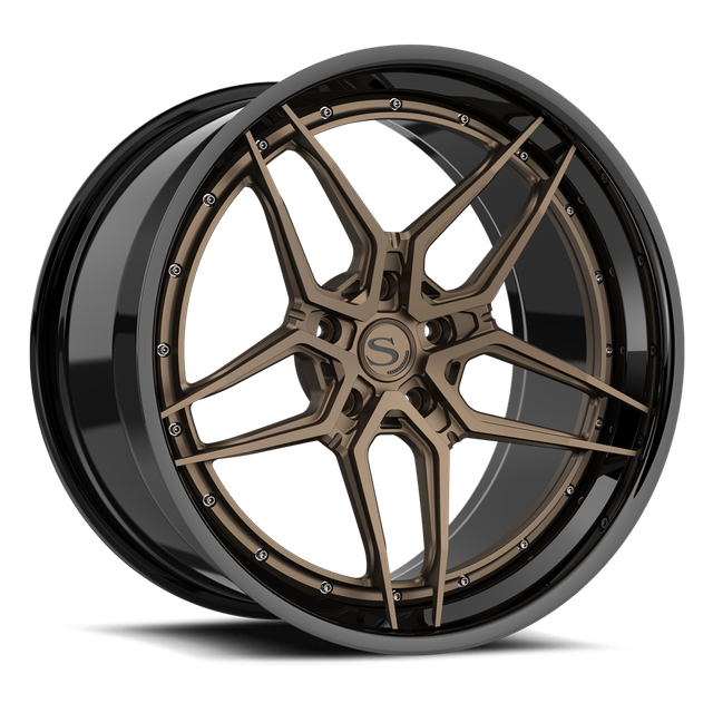Savini SP-3L · hyperion sp 3 bronze with gloss black lip · angle 01