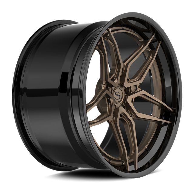 Savini SP-3L · hyperion sp 3 bronze with gloss black lip · angle 02