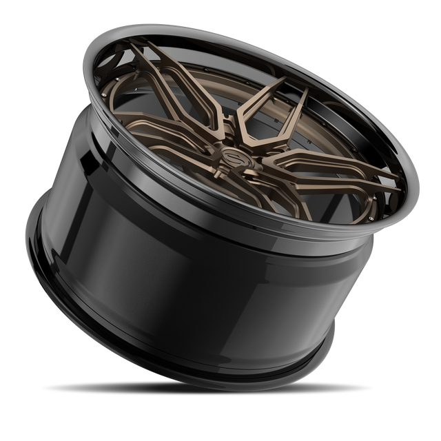 Savini SP-3L · hyperion sp 3 bronze with gloss black lip · angle 03