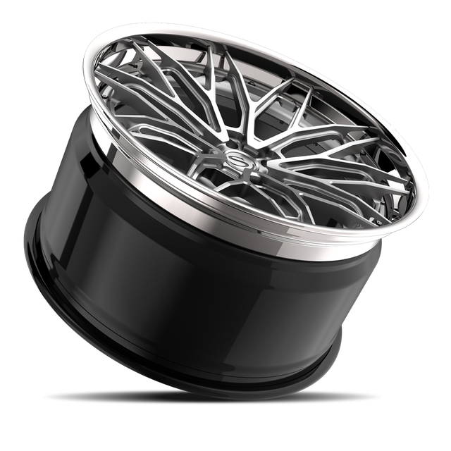 Savini SP-5L · hyperion sp 5 brushed with chrome lip · angle 03