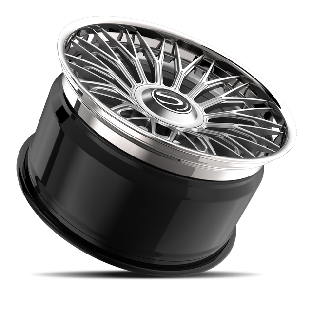 Savini SL15L · hyperion sp 7 brushed with chrome lip · angle 03