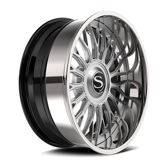 Savini SD-54 · hyperion sp 7s brushed with chrome lip · angle 02