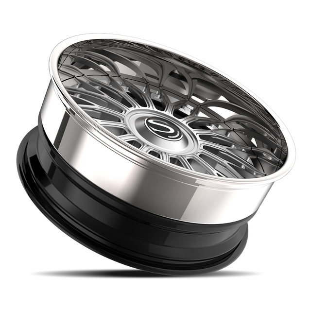 Savini SD-54 · hyperion sp 7s brushed with chrome lip · angle 03