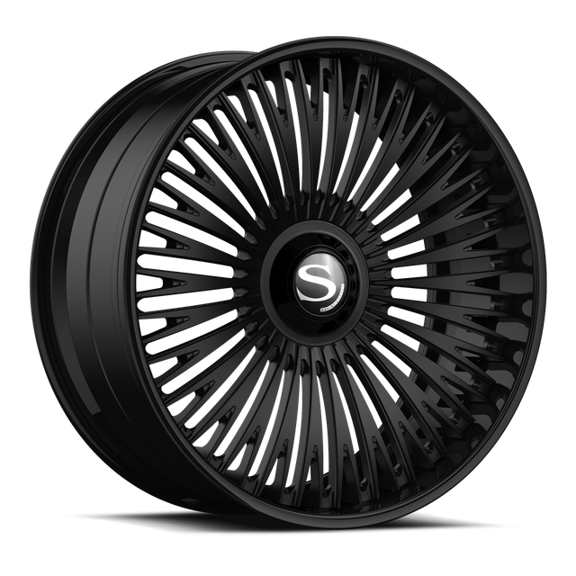 Savini SL10 · luxury sl10xc satin black with gloss black lip