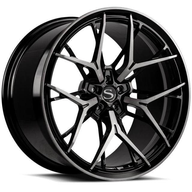 Savini R3 Gloss Black with Double Dark Tint wheel
