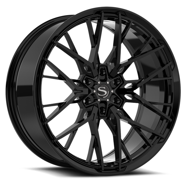 Savini R4 in brushed · gloss black with double dark tint