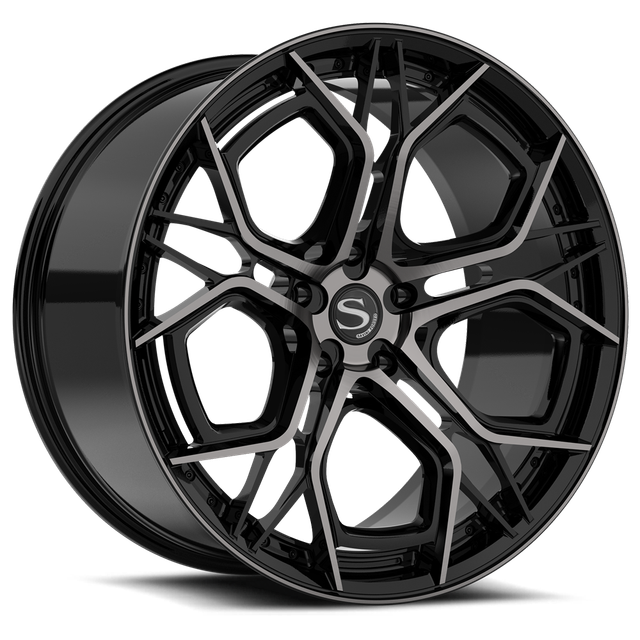 Savini R9 · gloss black with double dark tint