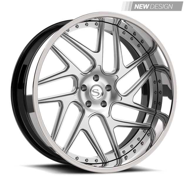 Savini SD-51 in brushed with chrome lip
