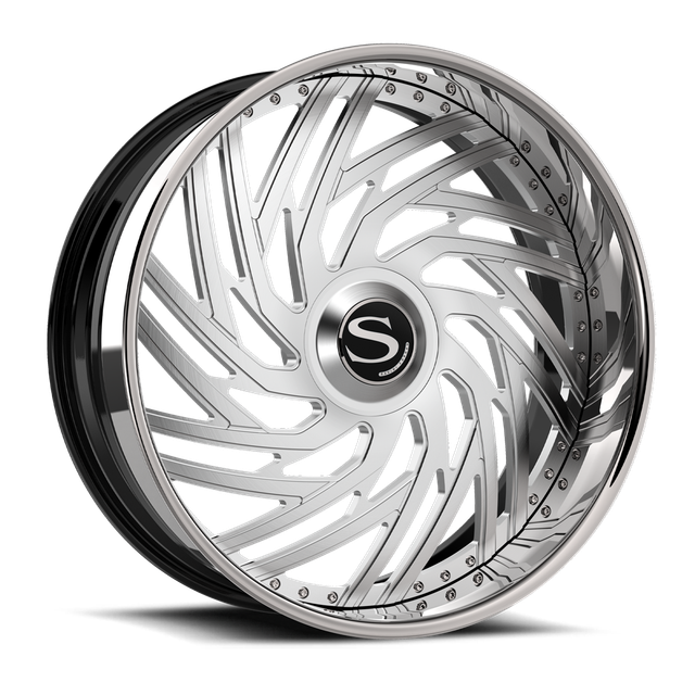Savini SD-55 · brushed with chrome lip