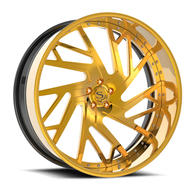 Savini SD-57 · gold with chrome lip