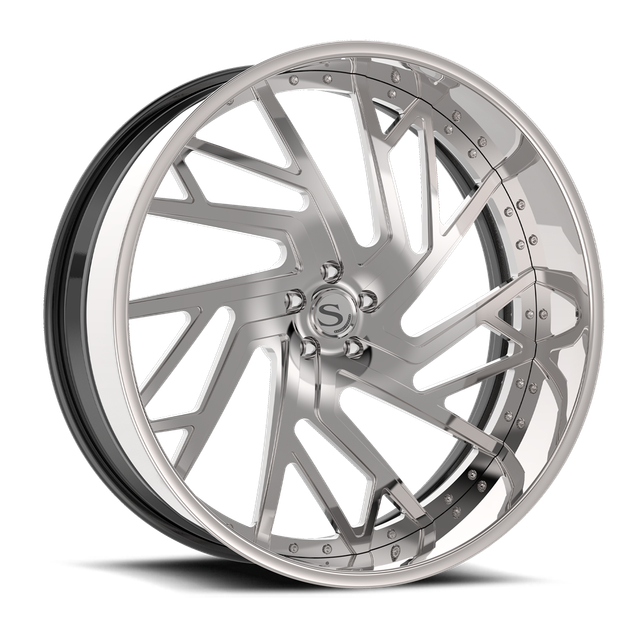 Savini SD-57 · polished with chrome lip