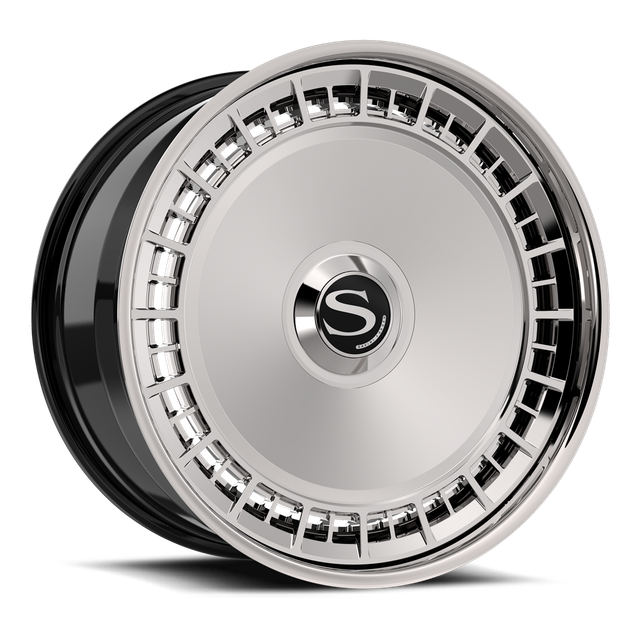Savini SL20 · polished with chrome lip