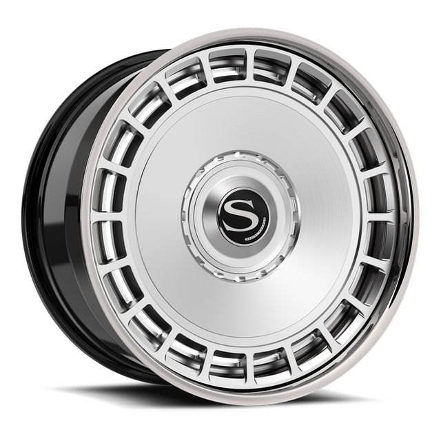 Savini SL22 · brushed with chrome lip