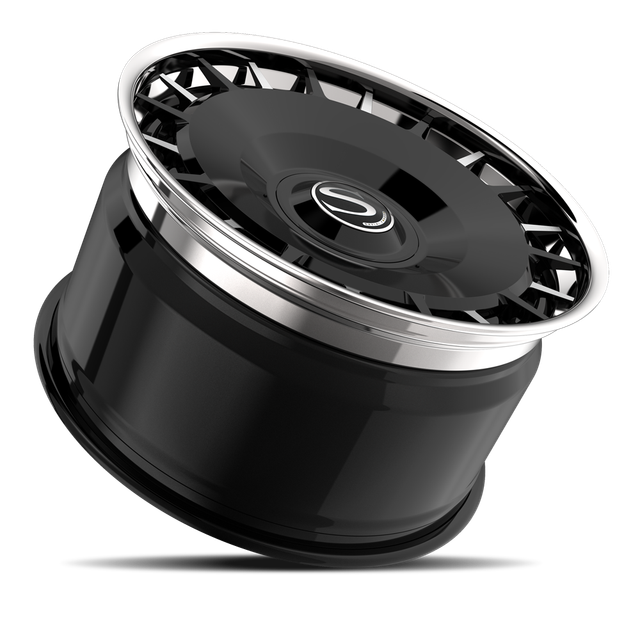 Savini SL13L · sl13 gloss black with brushed accents · angle 03
