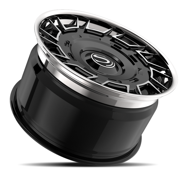 Savini SL14L · sl14 gloss black with brushed accents · angle 03