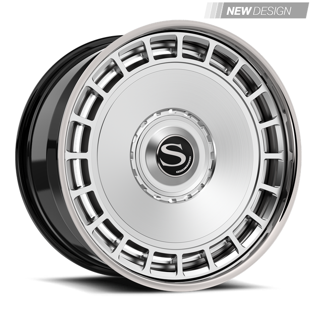 Savini SL22 in brushed, chrome, gloss black