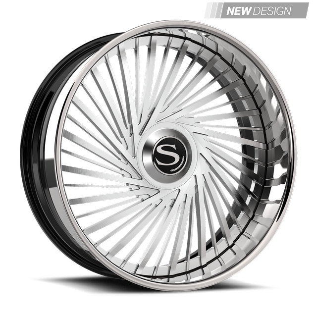 Savini SL23 in brushed, chrome, gloss black